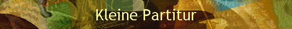 Kleine Partitur