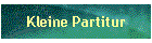 Kleine Partitur